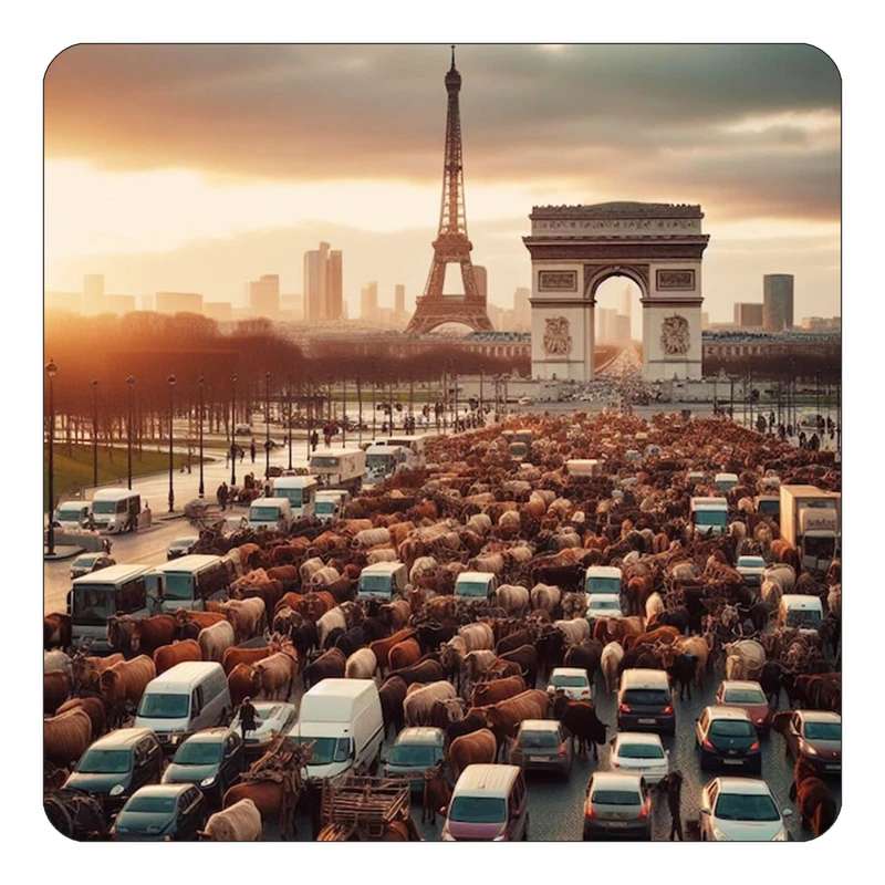 مگنت کاکتی طرح پاریس Paris مدل mp55544