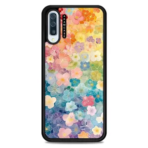 AKAM AMC-WSGA50-FLOWERS-27 Cover For Samsung Galaxy A50