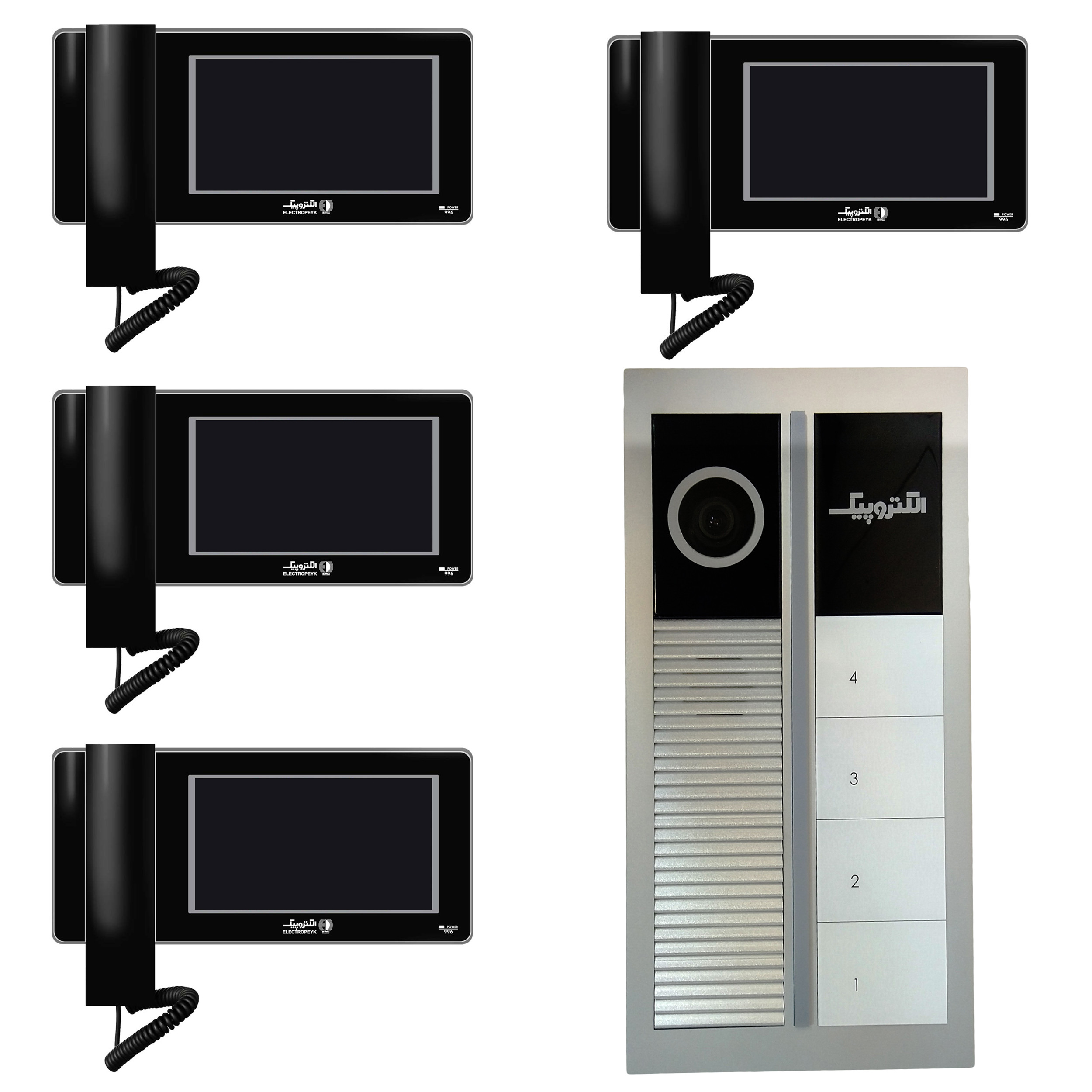 دربازکن تصویری الکتروپیک مدل 996 کد 1044 مجموعه 5 عددی