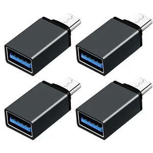مبدل  USB 3.0 به USB-C مدل OTG-Basic بسته چهار عددی