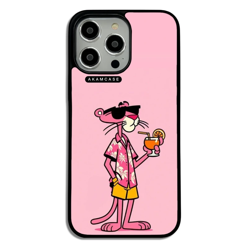 کاور آکام مدل AMC-WA14PROMAX-PINK PANTHER13 مناسب برای گوشی موبایل اپل iPhone 14 Pro Max