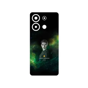 MAHOOT Scarlett Johansson Cover Sticker for Xiaomi Redmi Note 13 4G