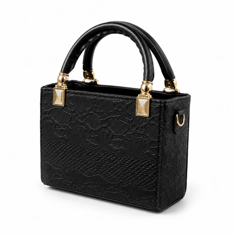 کیف زنانه دستی و دوشی چرم مصنوعی مدل Handbag کد m412
