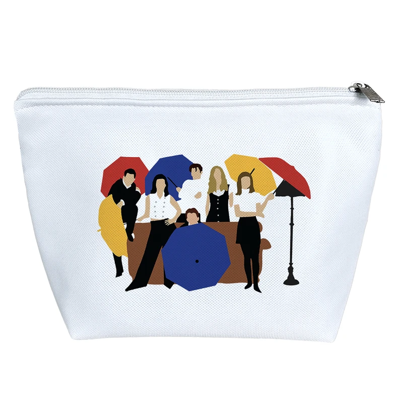 کیف لوازم آرایش دخترانه خندالو مدل سریال فرندز  کد 310