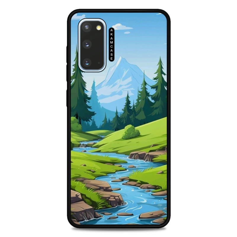 کاور آکام مدل AMC-WSGS20-NATURE-19 مناسب برای گوشی موبایل سامسونگ Galaxy S20