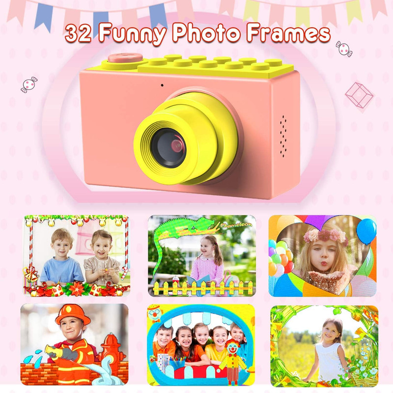دوربین دیجیتال کودک مدل pink cat00