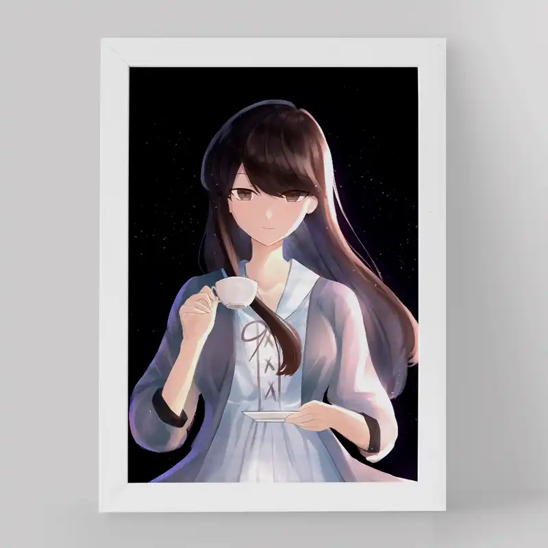 تابلو خندالو مدل انیمه کومی سان کد 16099