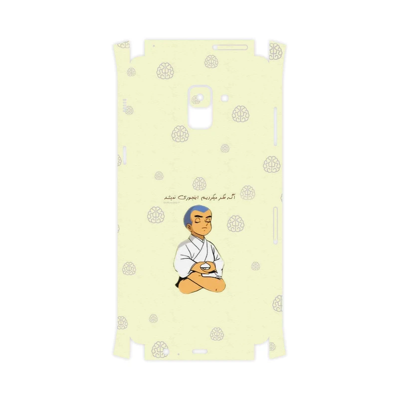 برچسب پوششی ماهوت مدل Ikkyu-san-FullSkin مناسب برای گوشی موبایل سامسونگ Galaxy A8 Plus 2018