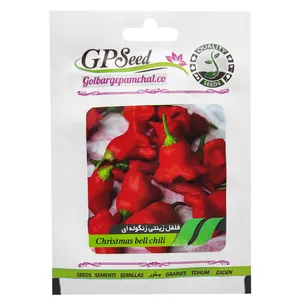 بذر فلفل زینتی زنگوله ای گلبرگ پامچال کد GPF-176 