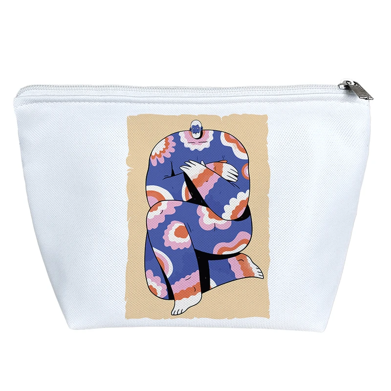 کیف لوازم آرایش دخترانه خندالو مدل پیرمرد کد 7178