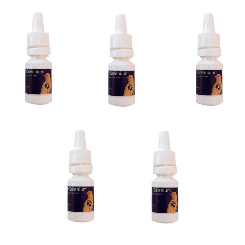 ویتامین ای سلنیوم پرندگان زینتی کد 5 حجم 5 میلی لیتر مجموعه 5 عددی