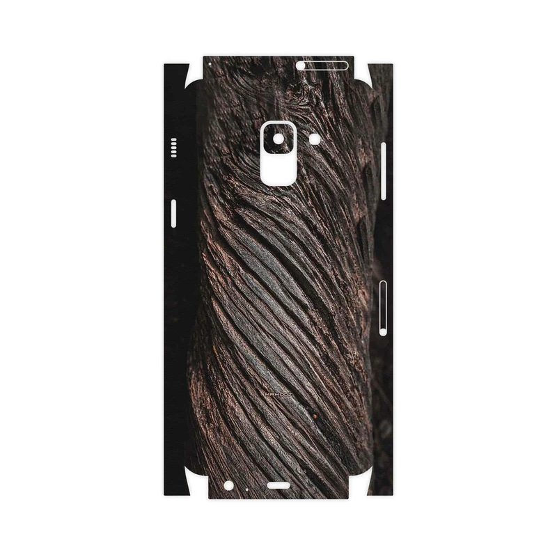 برچسب پوششی ماهوت مدل Wood Texture 9-FullSkin مناسب برای گوشی موبایل سامسونگ Galaxy A8 2018