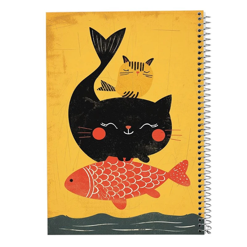 دفتر نقاشی 50 برگ مدوپد مدل موجودات فانتزی کد DF16865