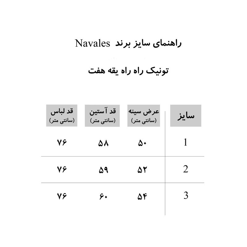 مانتو زنانه ناوالس کد SS2020-Tnq131-D