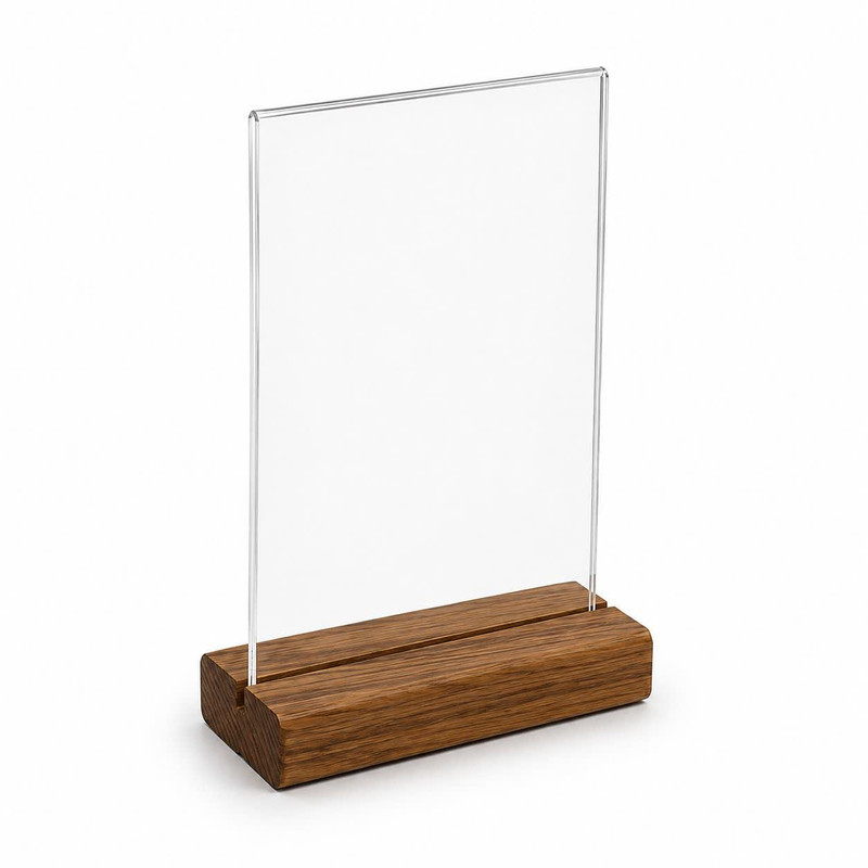 قاب عکس بکلیت مدل پلکسی پایه ترمو GH1520 سایز 20×15 سانتی‌متر