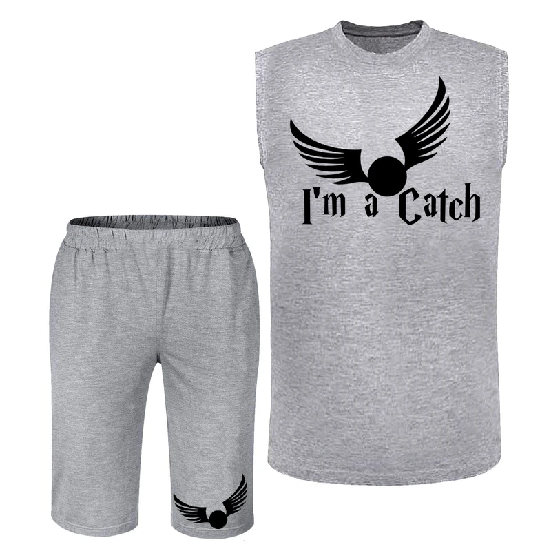 ست تاپ و شلوارک مردانه مدل پرنده کد N662