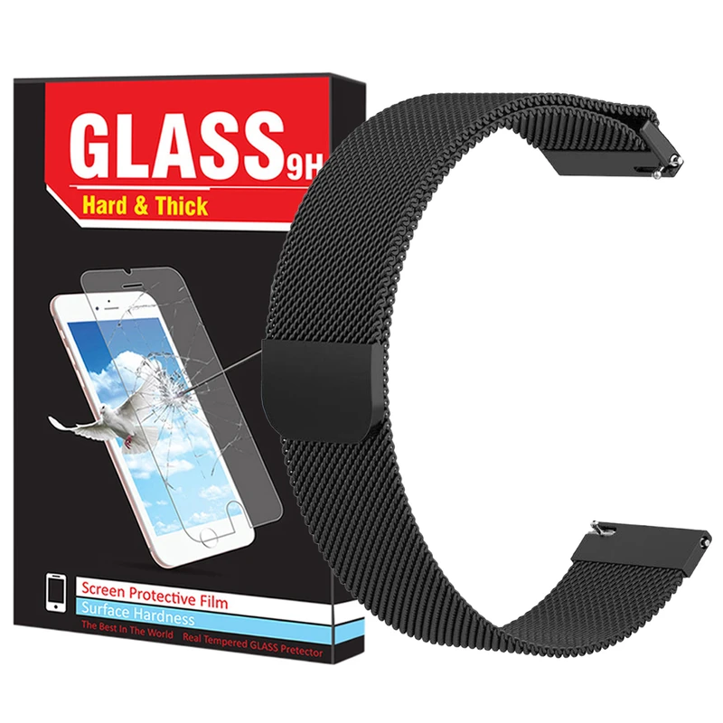 بند هارد اند تیک مدل Milanese TW مناسب برای ساعت هوشمند آمازفیت Pace / Solar LS05 / Imilab KW66