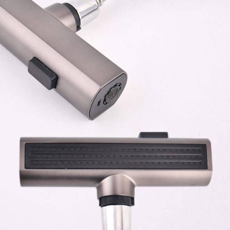 شیر آشپزخانه مدل آبشاری کد T320 جنس استیل