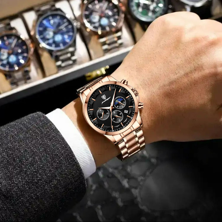 ساعت مچی عقربه‌ای مردانه پوداگار مدل GB 928