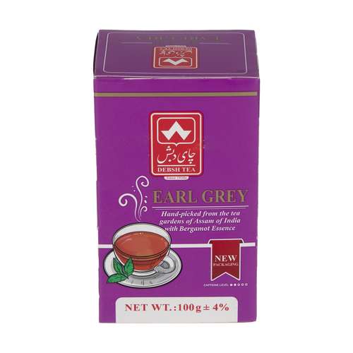 چای سیاه شکسته ارل گری دبش - 100 گرم 