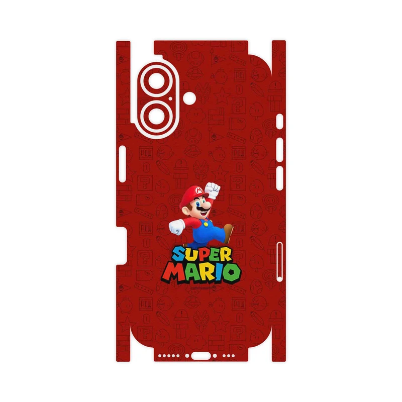 برچسب پوششی ماهوت مدل Super_Mario_Game-FullSkin مناسب برای گوشی موبایل اپل iPhone 16