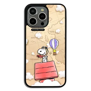 AKAM AMC-WA15PROMAX-SNOOPY-24 Cover For Apple iPhone 15 Pro Max