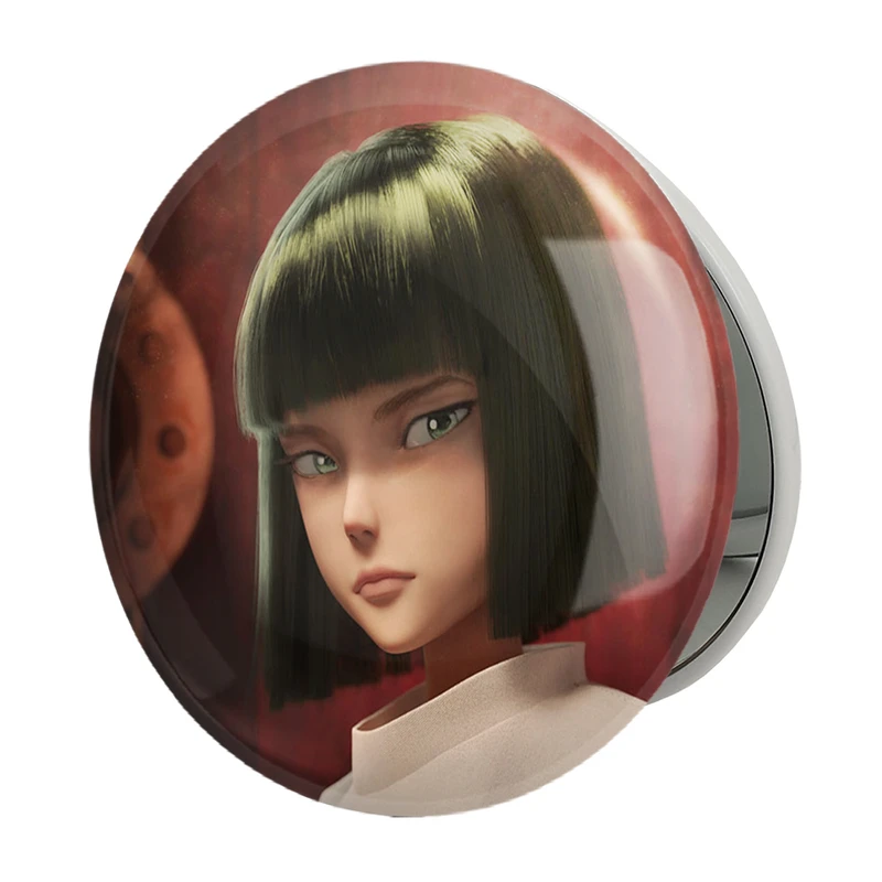 آینه جیبی خندالو طرح هاکو انیمه شهر اشباح Spirited Away مدل تاشو کد 30265