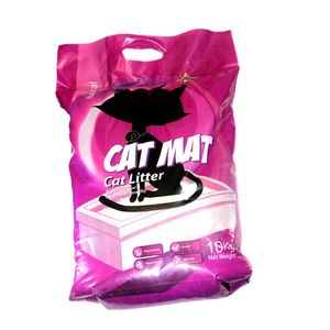 نقد و بررسی خاک بستر گربه کت مت وزن 10 کیلوگرم توسط خریداران