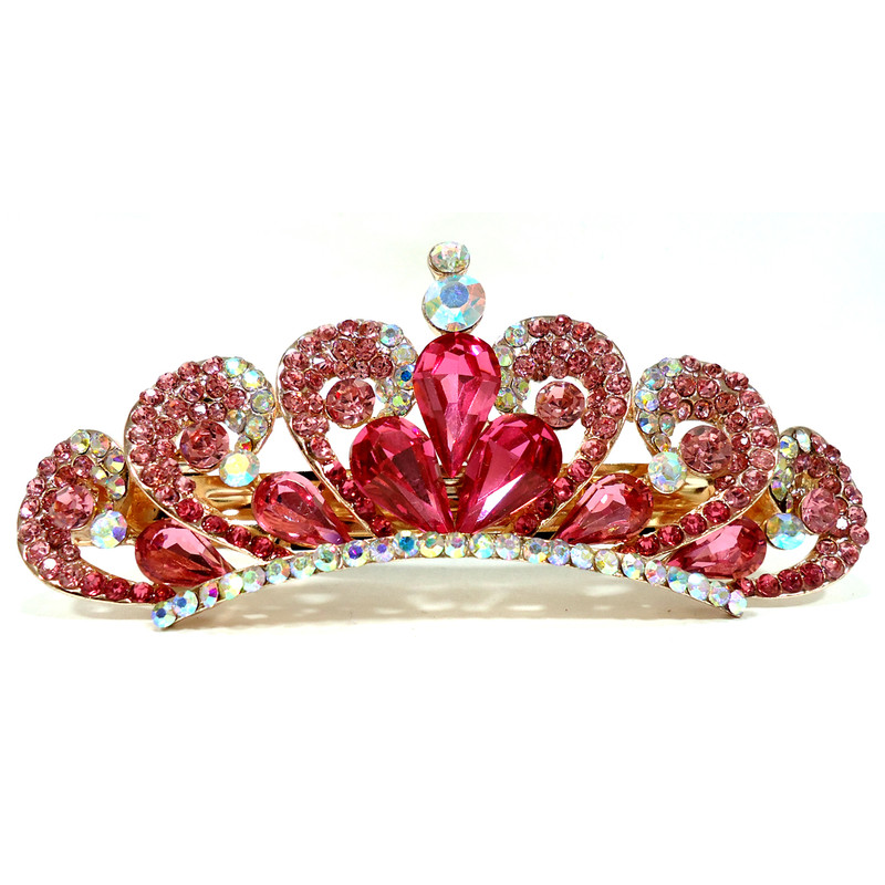 گیره مو آی جواهر طرح کویین کد K55212