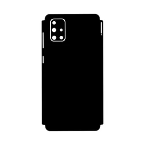 برچسب پوششی مدل Glossy black104 مناسب برای گوشی موبایل سامسونگ Galaxy A51