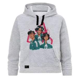 هودی پسرانه طرح بازی مرکب کد J101 رنگ طوسی