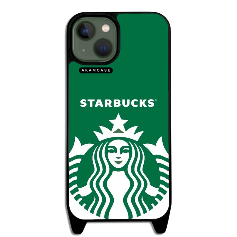 کاور آکام مدل AMCWLA13-STARBUCKS4 مناسب برای گوشی موبایل اپل iPhone 13