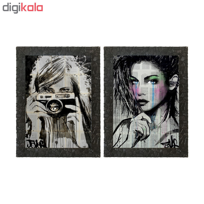 تابلو چاپ سی طرح مجموعه نقاشی های لویی پل جور کد LS013 مجموعه 2 عددی تابلو چاپ سی طرح مجموعه نقاشی های لویی پل جور کد LS013 مجموعه 2 عددی