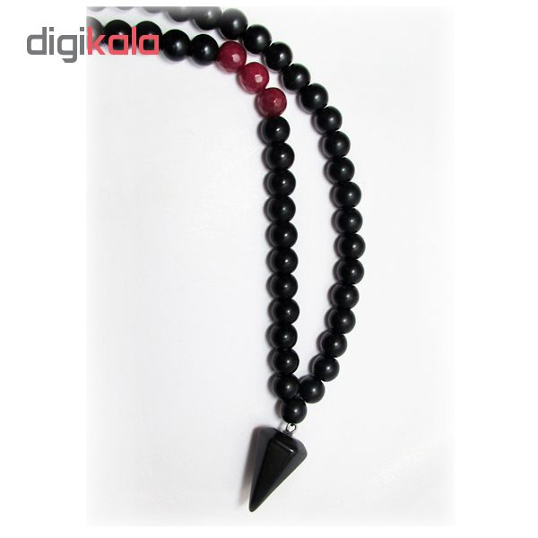 گردنبند مهره ای آف ناز مدل Pyramid2