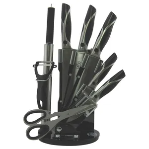 ست چاقوی آشپزخانه 9 پارچه ATC مدل R1