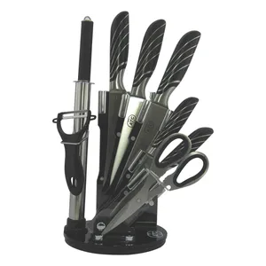 ست چاقوی آشپزخانه 9 پارچه ATC مدل R2