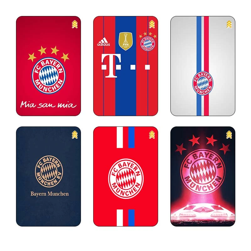 استيکر کارت کارنيکا طرح بایرن مونیخ Bayern Munich کد 21290 مجموعه 6 عددی