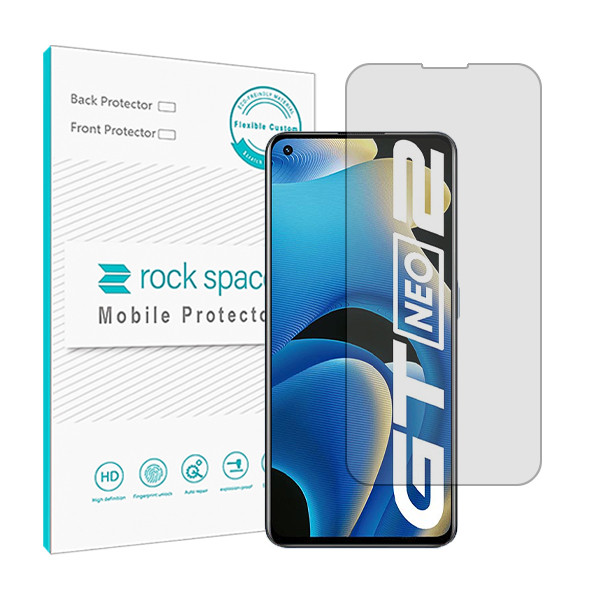 محافظ صفحه نمایش شفاف راک اسپیس مدل HyGEL مناسب برای گوشی موبایل ریلمی GT Neo2