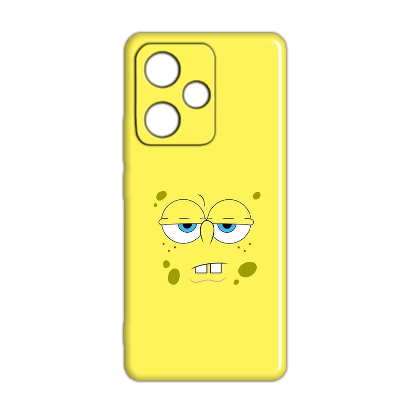 کاور مدل باب اسفنجی کد 483 مناسب برای گوشی موبایل شیائومی Redmi 13