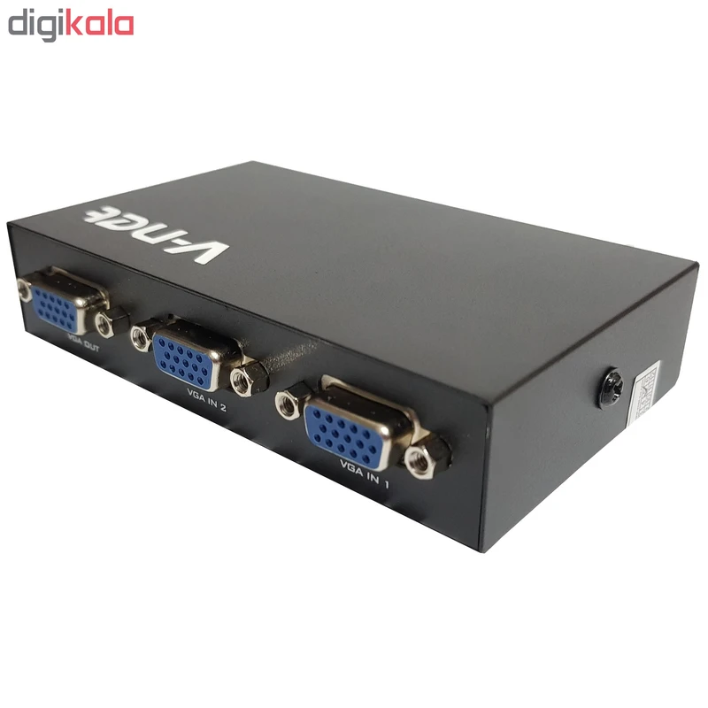 سوییچ دو پورت وی نت مدل VGA Switch عکس شماره 3