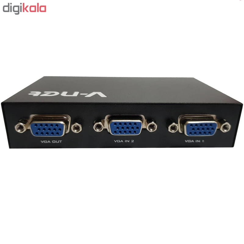 سوییچ دو پورت وی نت مدل VGA Switch عکس شماره 4