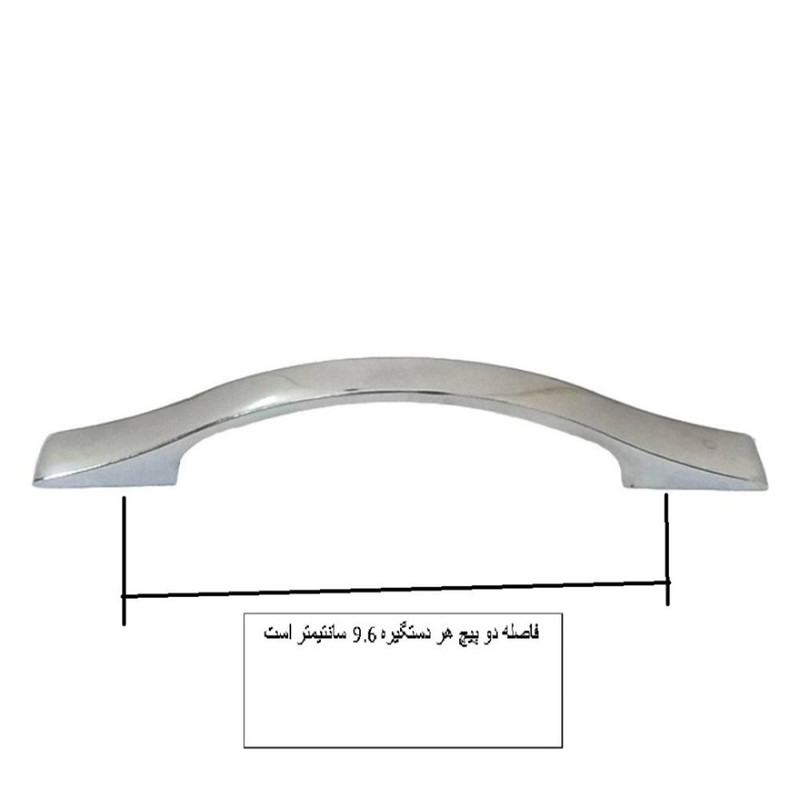 دستگیره کابینت مدل SOLSSS96 بسته 3 عددی