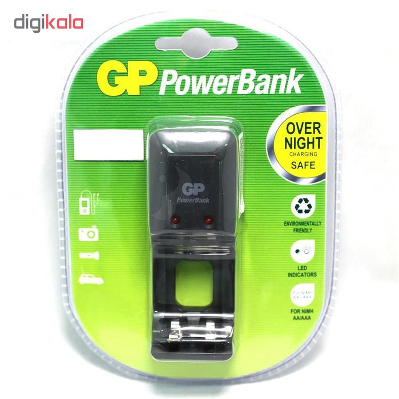 شارژر باتری جی پی مدل OverNight Charger gppb330gsc