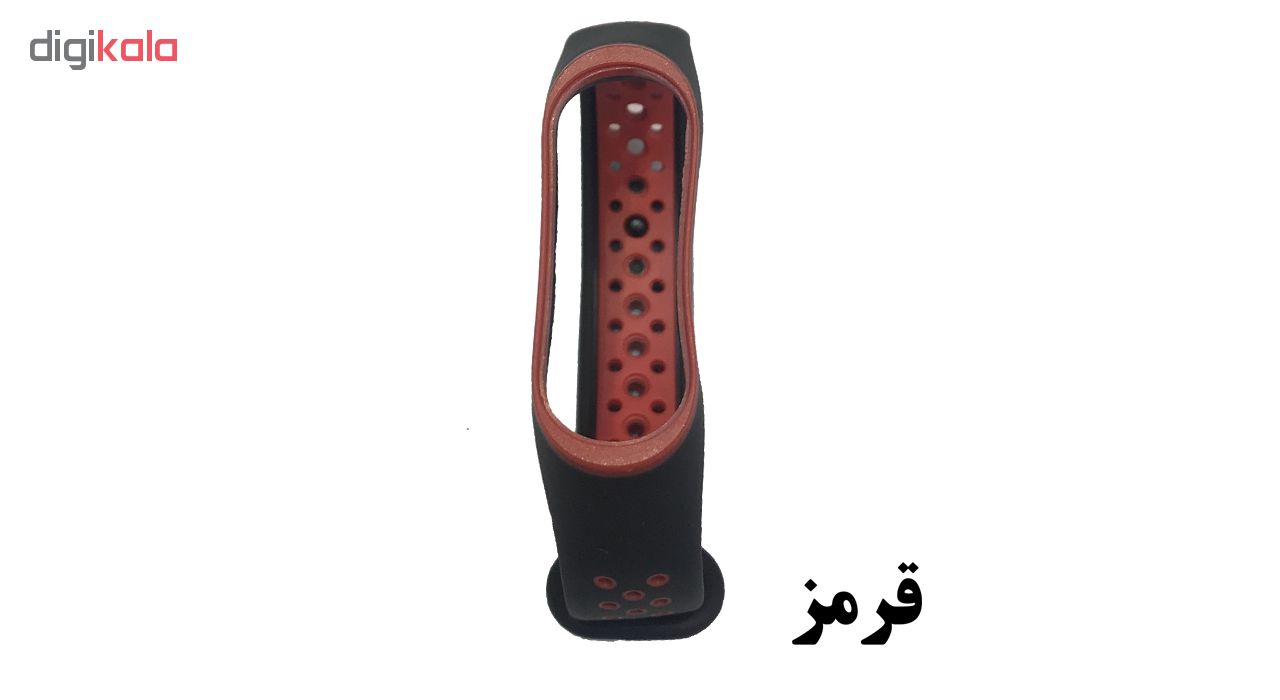 بند مچ بند هوشمند مدل Mi Band 3 Silicone