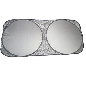 نقد و بررسی آفتابگیر شیشه جلو خودرو مدل عینکی به همراه کاور نگهدارنده توسط خریداران