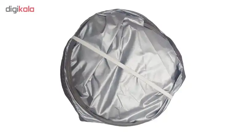 آفتابگیر شیشه جلو خودرو مدل عینکی به همراه کاور نگهدارنده