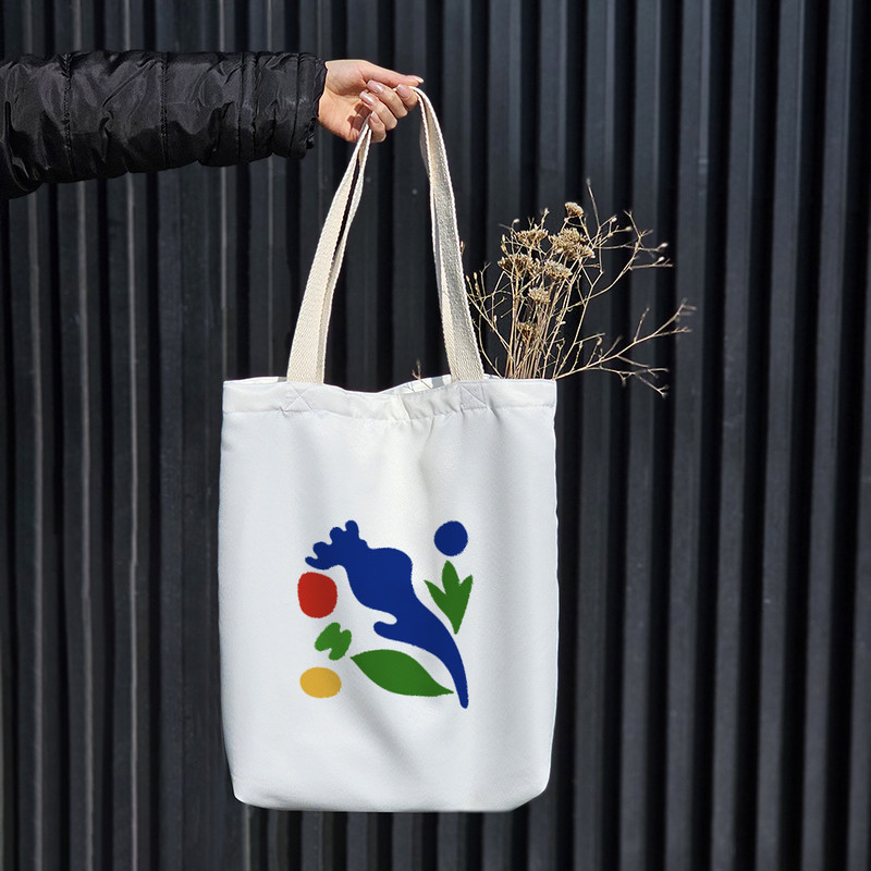 ساک خرید خندالو مدل گل کد 8024