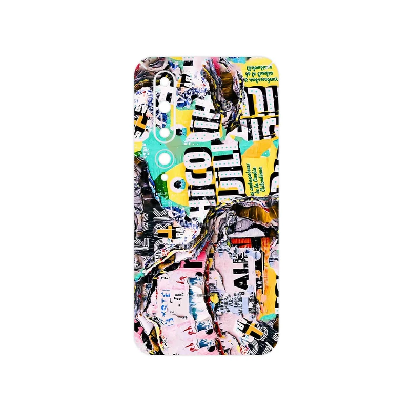 برچسب پوششی ماهوت مدل Collage of Teared Paper مناسب برای گوشی موبایل شیائومی Mi 10 5G