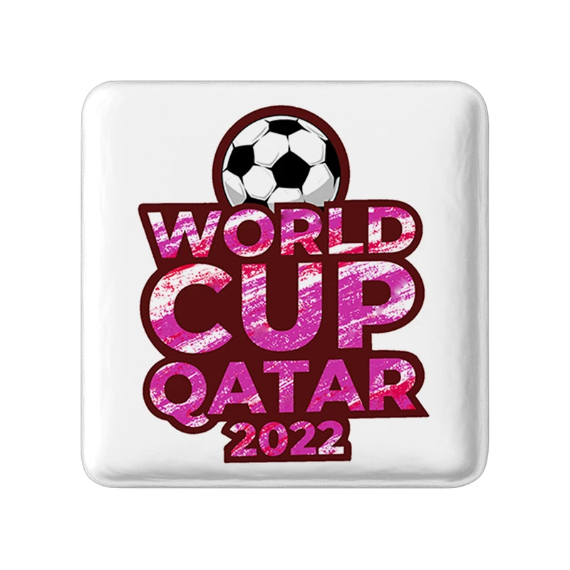 مگنت خندالو طرح جام جهانی  مدل مربعی کد 20739