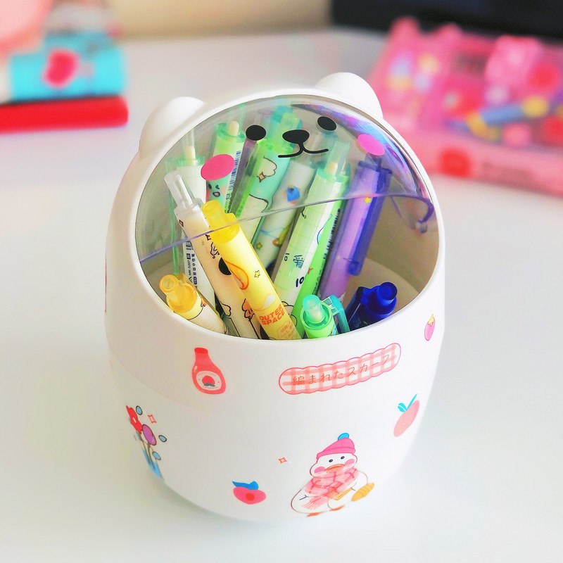 سطل زباله اتاق کودک مدل گربه